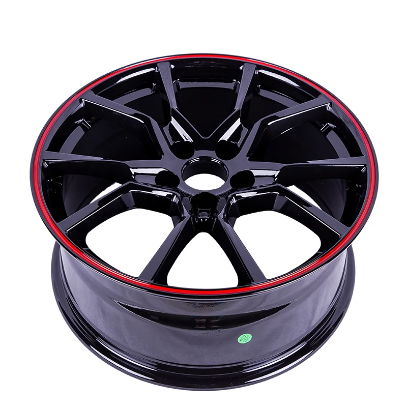 Factory Wholesale Black 17 Inch Alloy Rim Casting Alloy Aftermarket Wheels passenger car wheels & tires