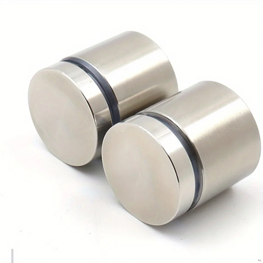 Stainless Steel Glass Standoff Screw Wall Mount Sign Holder Advertising Pin Railing Fixing Nail for Display