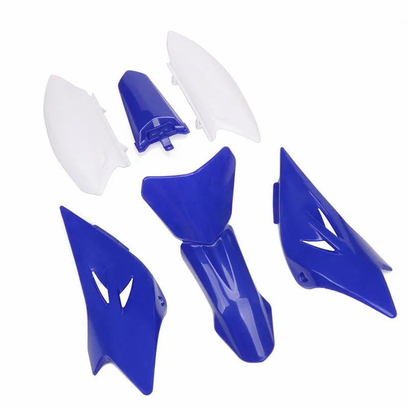 Motorcycle Plastics Front Rear Fender Tank shrouds Side Number Plates For Yamaha TTR50 PE