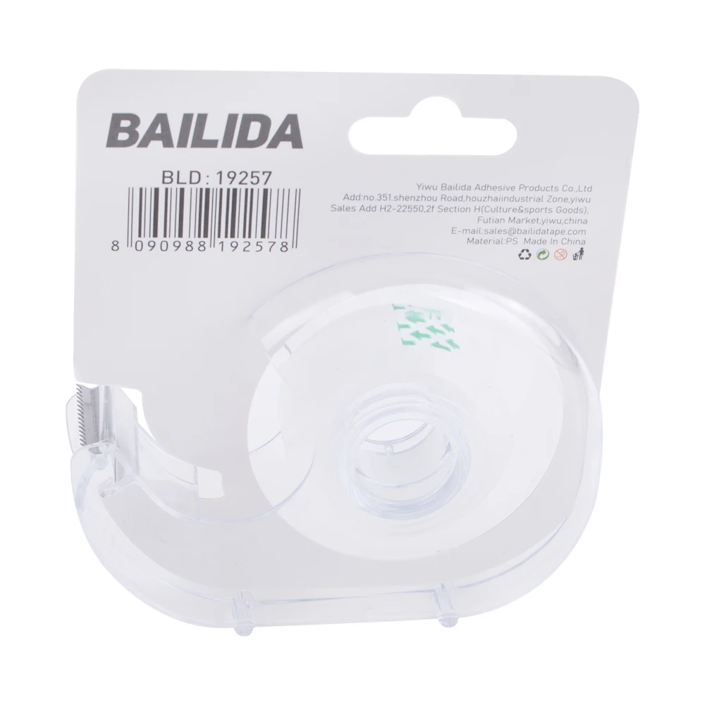 Bailida OEM Custom Adjusted Easy to Tear Automatic Office Desktop Tape Dispenser for Stationery Tape