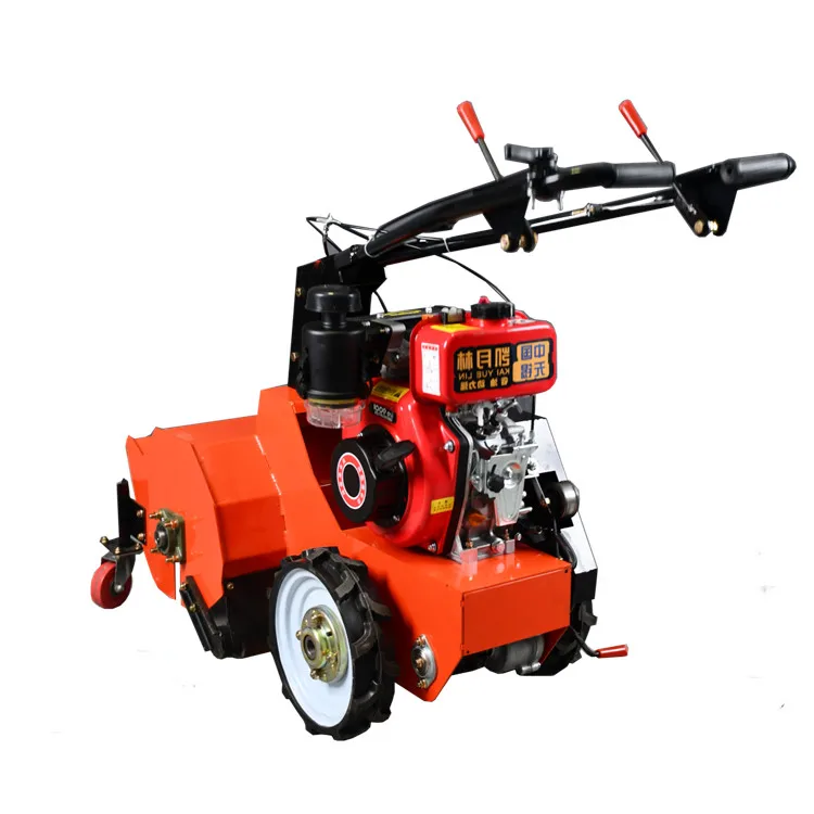 Diesel Self-Propelled Lawn Mower High Power Weeder 7.5hp Wasteland Tall Grass Weeder