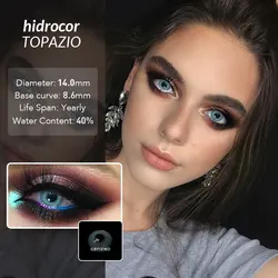 Hidrocor Hi10 14.2Mm Esmeraldr Color Len Contacts Natural Len De Contacto Yearly Lentes Wholesale Yearly Color Lens