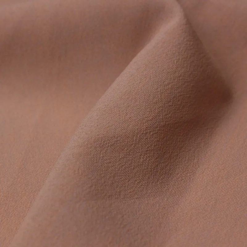 100% Poly PBT  Linen Plain Fabric For Shirts