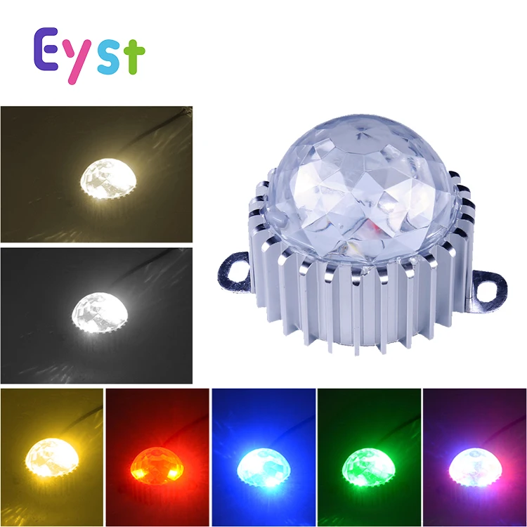  50 мм 80 RGB dmx Пиксельная лампа 24 В постоянного тока 6 Вт рекламная Светодиодная
