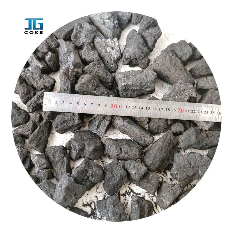 JG COKE  6-18mm FC85% High quality and good price Semi Coke Gas coke