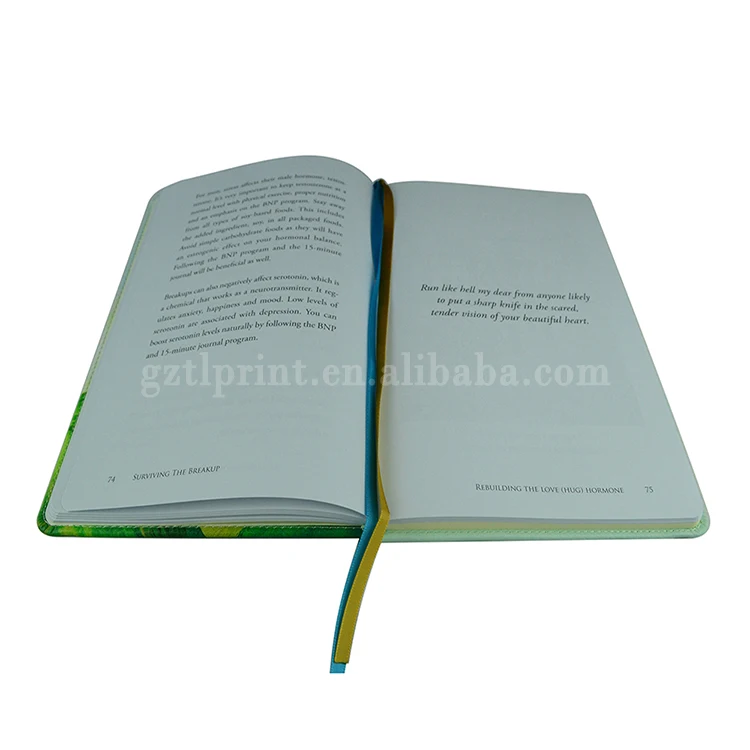 Customized High Quality PU Leather Notebook Printing With Elastic Band