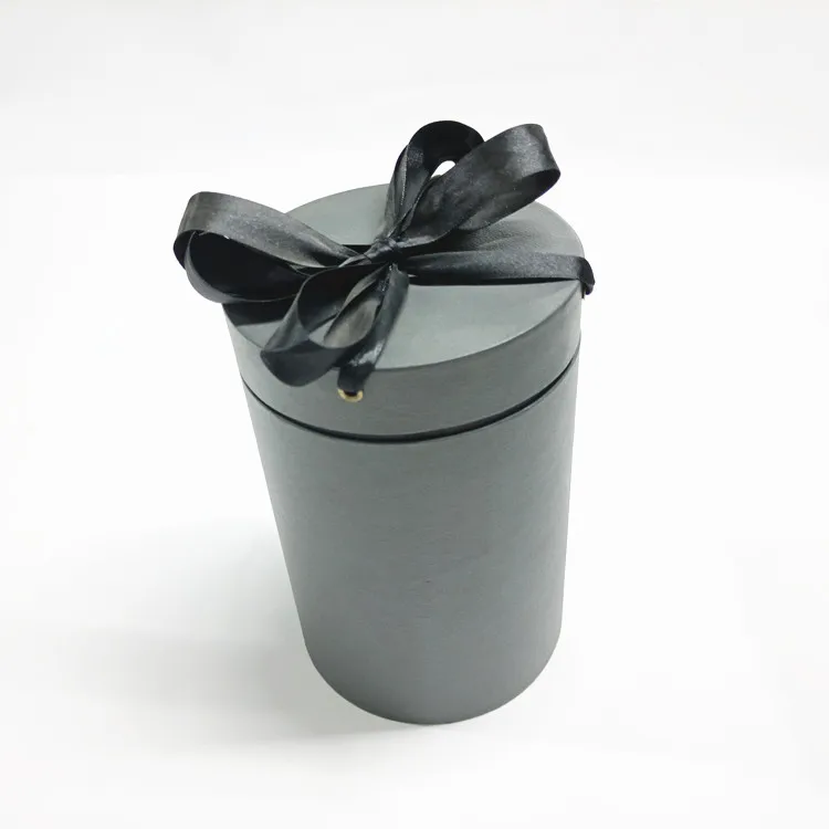 Cheap Custom Paper Box Lid Fresh Rose Wedding Party Flowers Box Round Cardboard Packaging Box