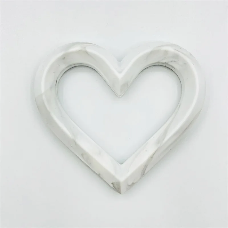 Hot Sell Silicone Baby Chew Toy Heart Shape Teething Ring Silicone Baby Teether Newborn Babi Gift  Accessories