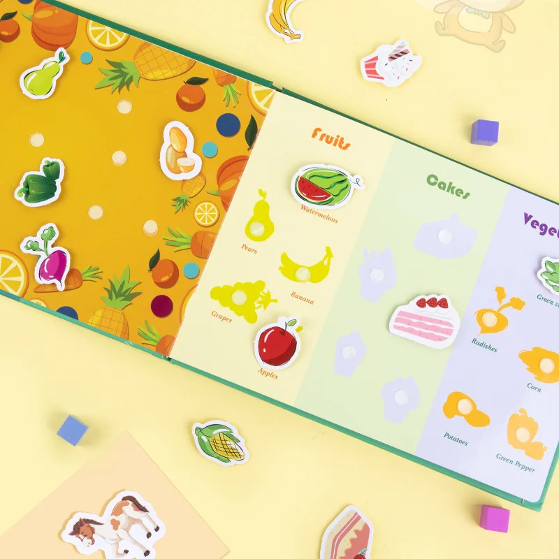 Mind development toys busy book for kids Autism sensory education toys preschool activity silence books for toddlers