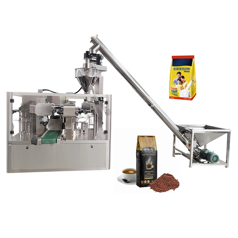 Pepper Auger Salt Powder Dosing Filling Packing Machine Touch Screen Stainless Steel Automatic Black pepper filling machine