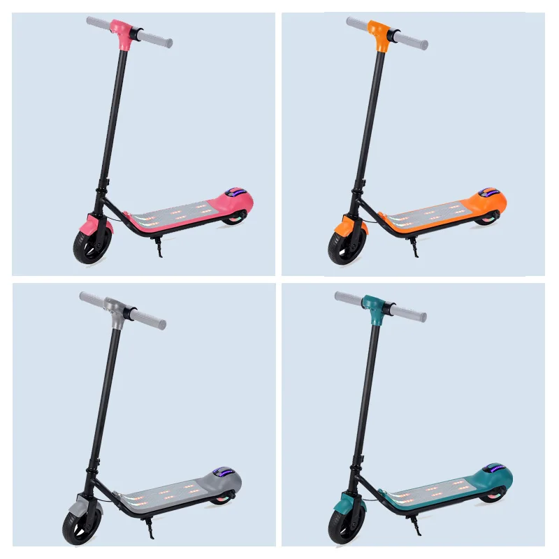 MK029 EU US Warehouse 110W 6.5 Inch 5-8Km Range Foot Scooter Adjustable Kid Child Kick Scooter