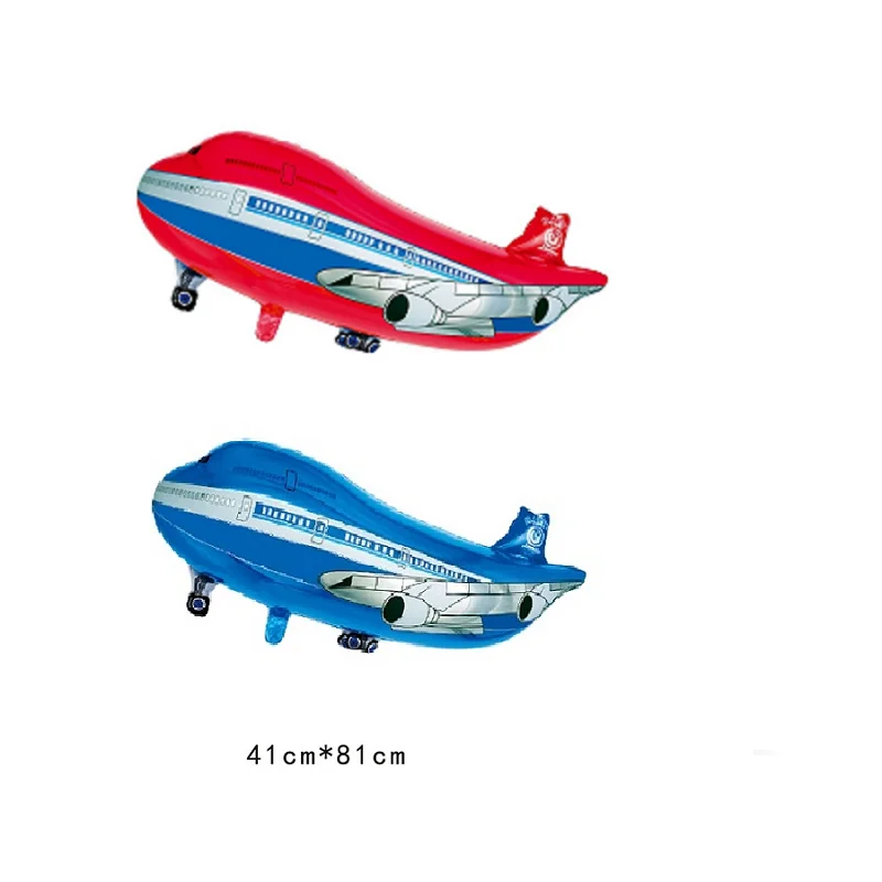 airplane toy balloon for kids Birthday Party Decoration Kids Birthday Favor Theme Party Decorations Plane balloons