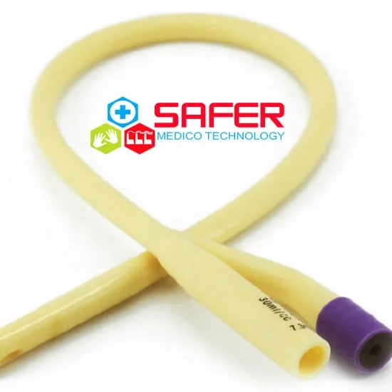 
Medical Disposable Latex Malecot Urine Catheter 