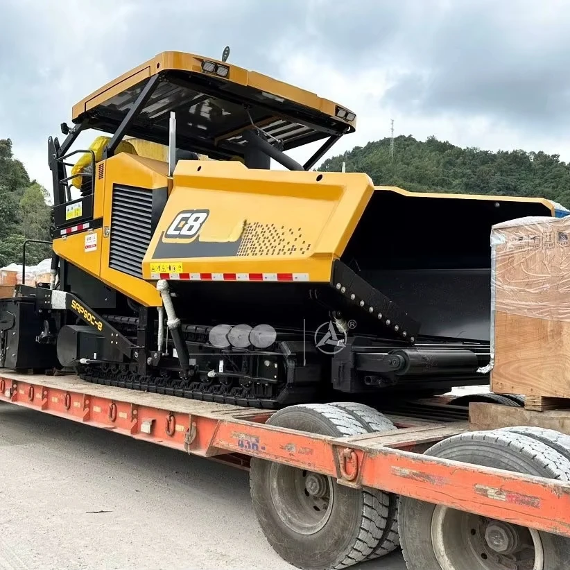 China New SAP90C-8 9m Asphalt Paver Finisher with Good Price