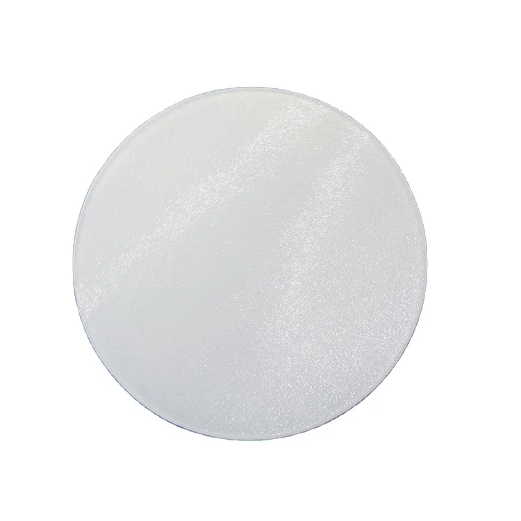 Multi Shaped Personalized Blank Glass Cutting Board DIY Sublimation Rectangle Round Chopping Cutting Board Kitchenware Supplies