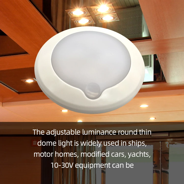 Регулируемая купольная лампа современный светодиодный сенсорный выключатель светильник с поверхностным креплением регулируемый потолочный мини-светильник