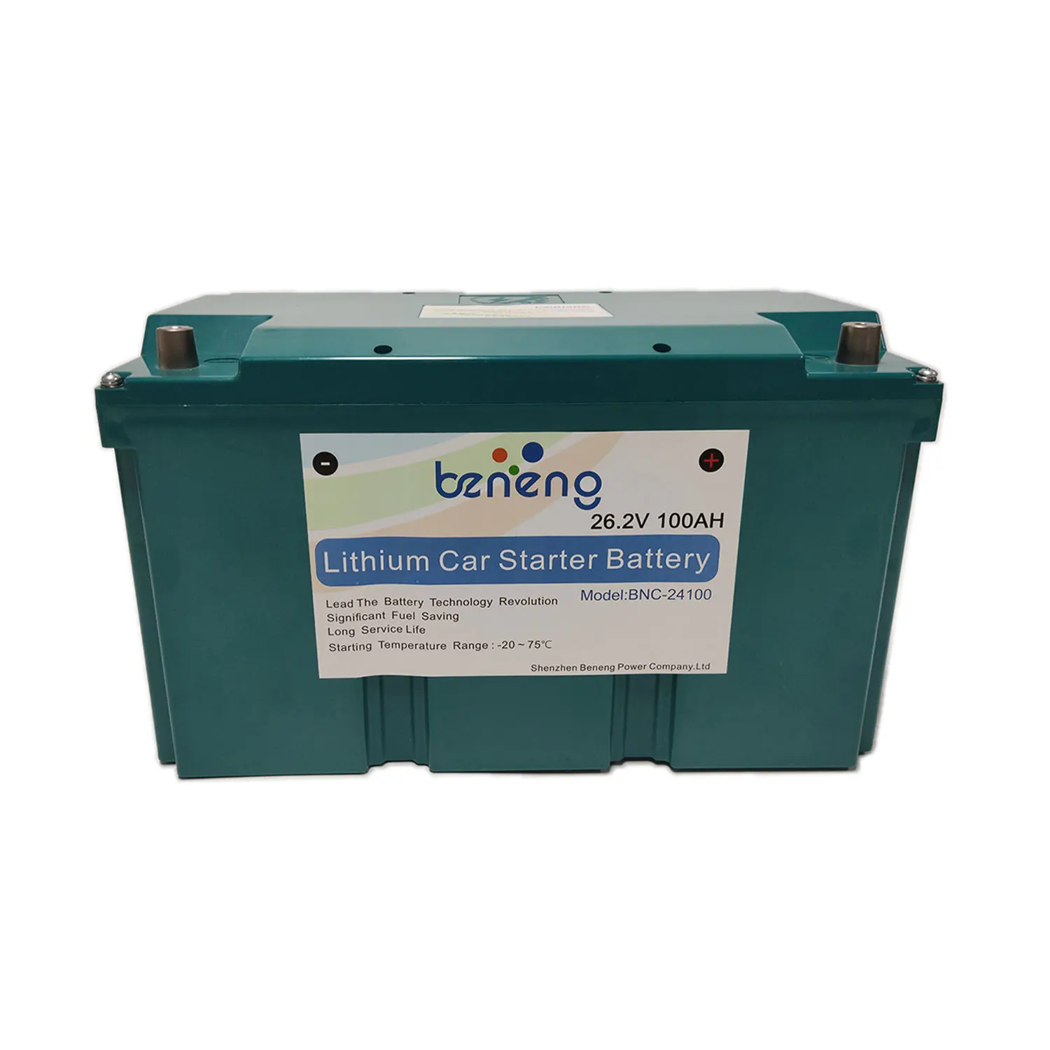 Лидер продаж, герметичный литий-ионный автомобильный аккумулятор для запуска грузовика, автобуса, 24 В, 100 Ач