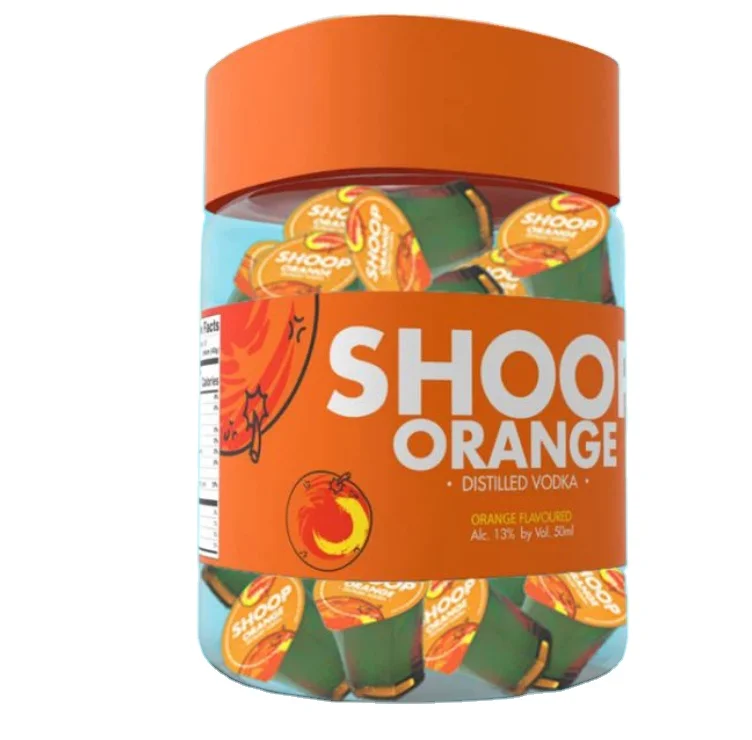MINICRUSH orange flavor alcoholic beverage fruit flavour vodka jello shots Wine Jello