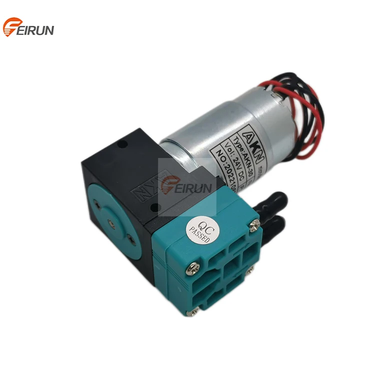 Original High Performance Micro Diaphragm Liquid Pump for Inkjet Printer 24V DC Micro Diaphragm Pump for UV Machine Liquid Pump