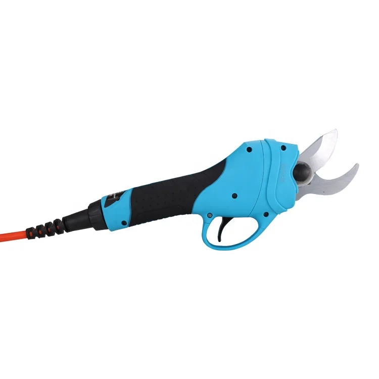 CE Approved Backpack 3 cm Light Weight Li Battery hand held ratchet electric branch scissors pruner for tree branches pruning