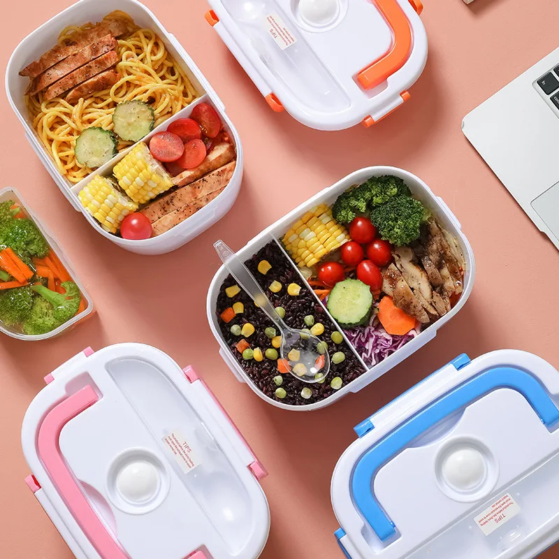 Electric Lunch Box Food Heating Stainless Steel Household Eco Friendly Portable Thermo Lunch Box
