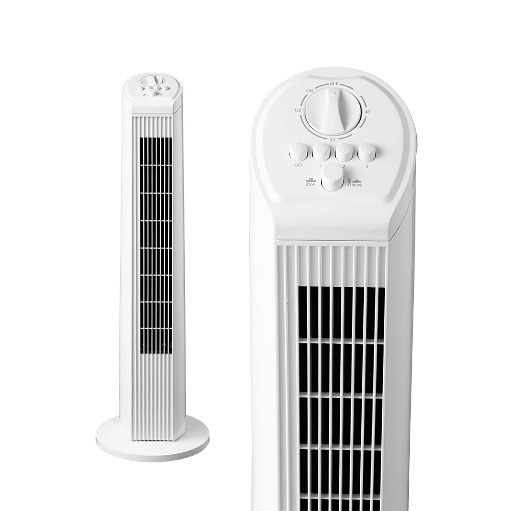Stand Air Cooling Ventilation 29 32 36 Inch Customized Electric Oscillating Tower Fan With Remote Control