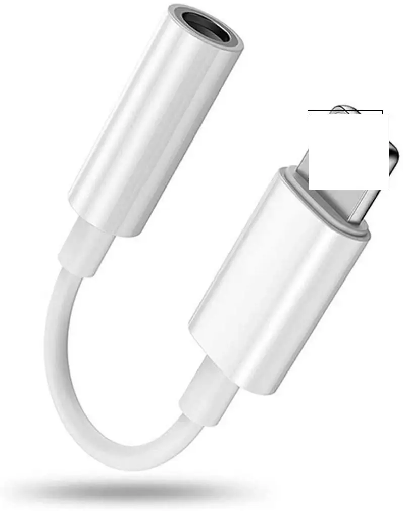 For iPhone Headphone Jack Adapter Lightning to 3.5mm Headphone Aux Audio Adapter for iPhone Cable Compatible with iPhone