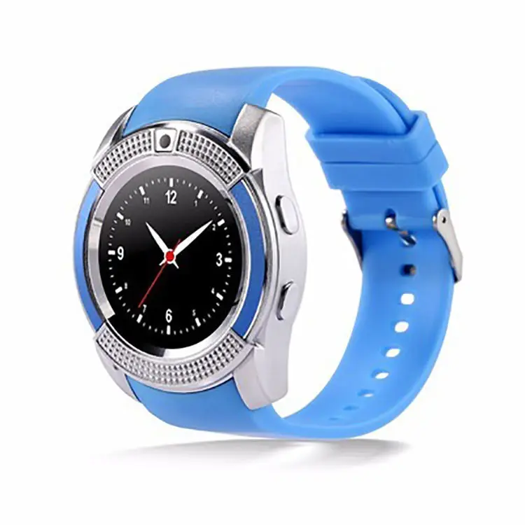Aybor Boys Choice Dream V8 Black Smart Watch Phone Camera With Sim Card And Camera Waths Smartwatch For Men Women
