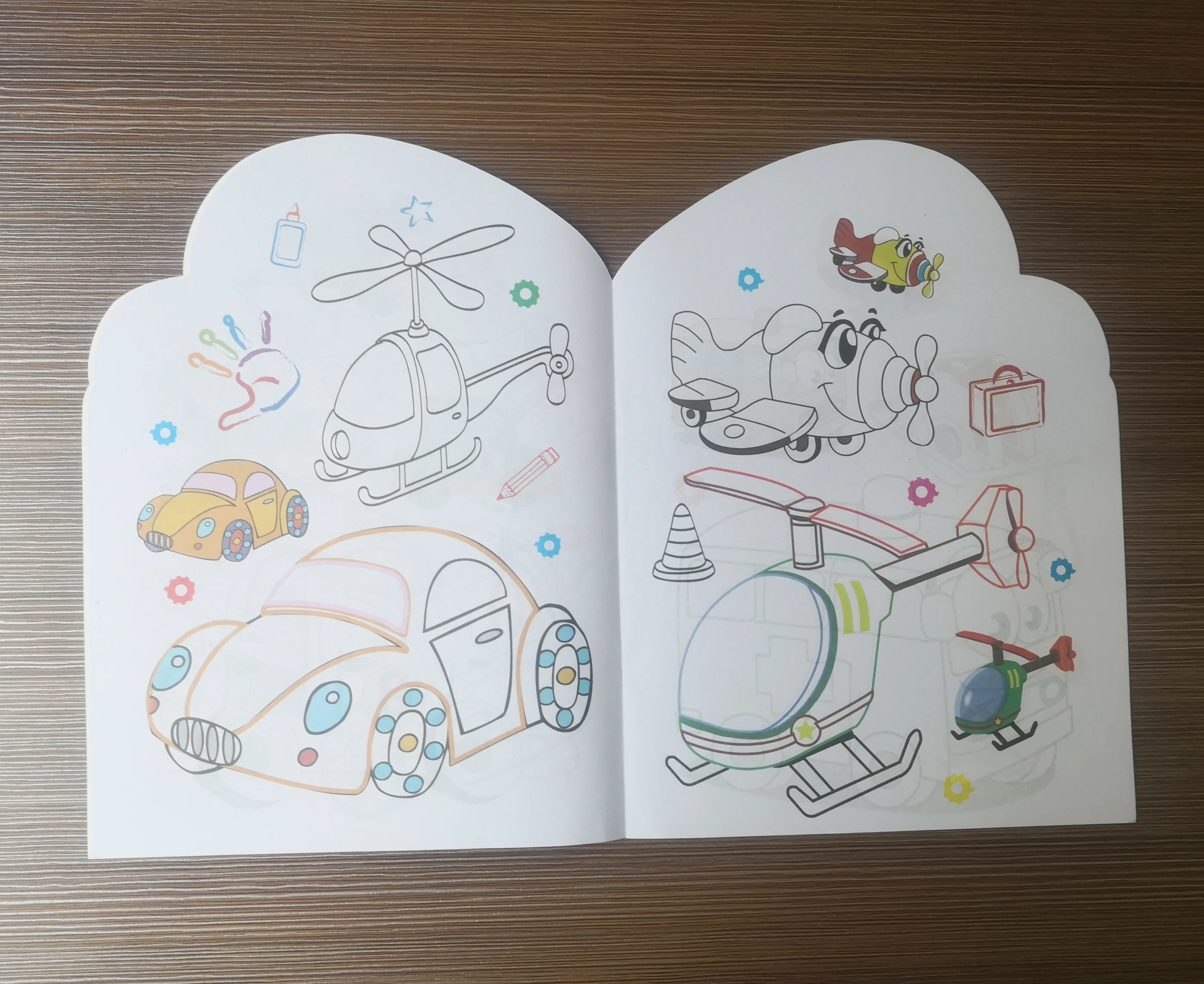 
2021 attractive desigsn high quality soft cover cartoon children bulk cheap coloring book printing 