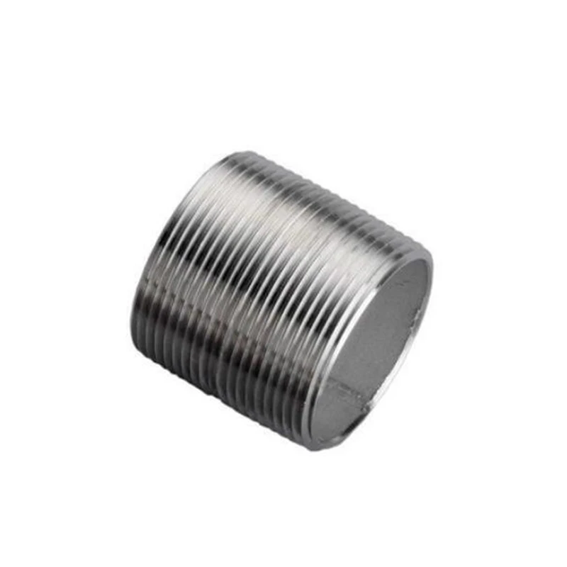 1/2 дюймовая бесшовная закрывающая соска sch40 sch80 NPT BSPT с полной резьбой