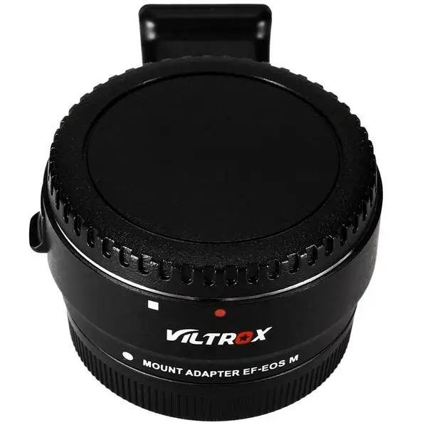 Viltrox EF-EOSM AF Auto Aperture Controls Aperture Controls Mount Adapter for EF-M Camera to EF Lenses with Tripod