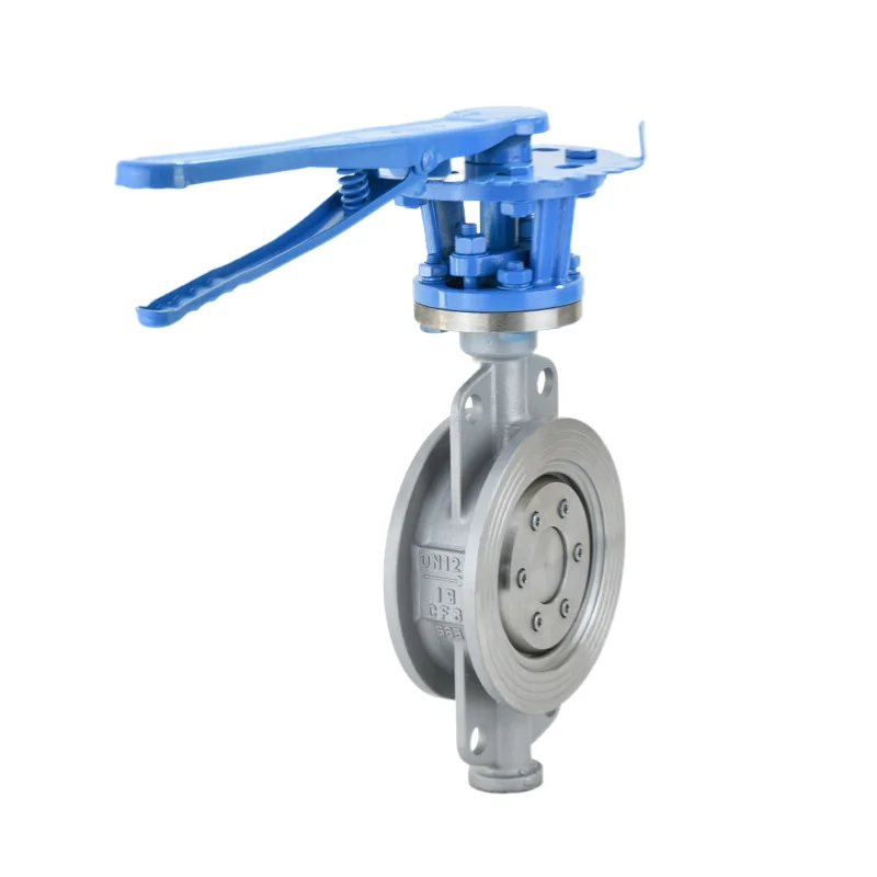 D73H/F Handle Wafer Type Metal Hard Seal Butterfly Valve