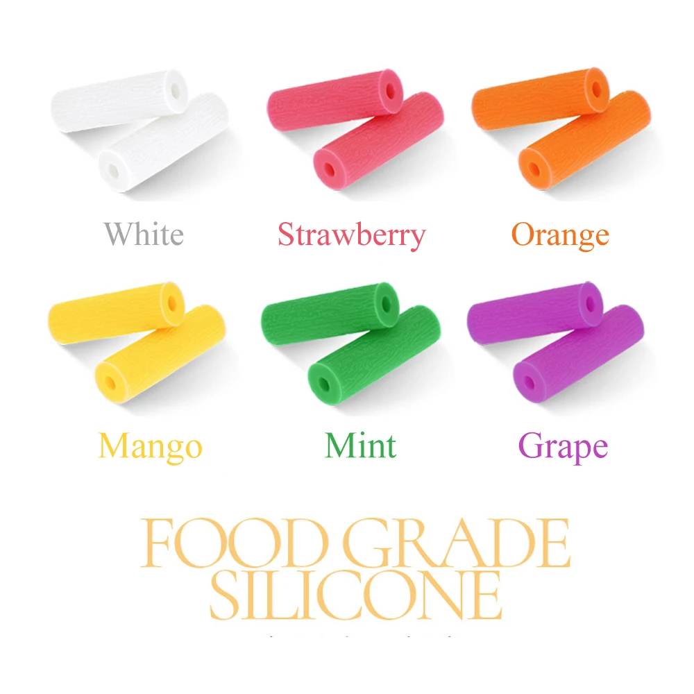 New Fruit Flavor Sour Soft Chews Orthodontic Invisible Braces Dental Aligner Chewies