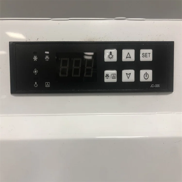 Direct Cooling Six Door Double Upright Stainless Steel Kitchen used glass showcases Refrigerators Equipment FREEZER