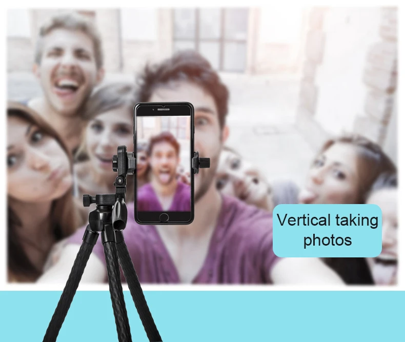 Mini Flexible Portable Octopus Tripod Stand Phone Holder Universal 360 Degree Rotation Bracelet Bike Shower Mobile Phone Holders