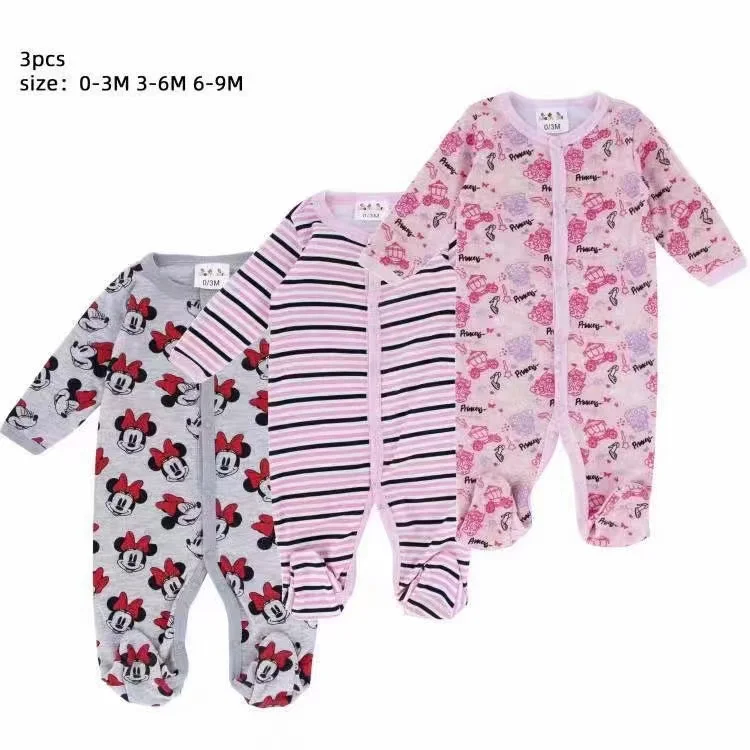 Clearance stock lot Baby Cotton Romper  Manufacturers Directly  overrun goods A0718S8