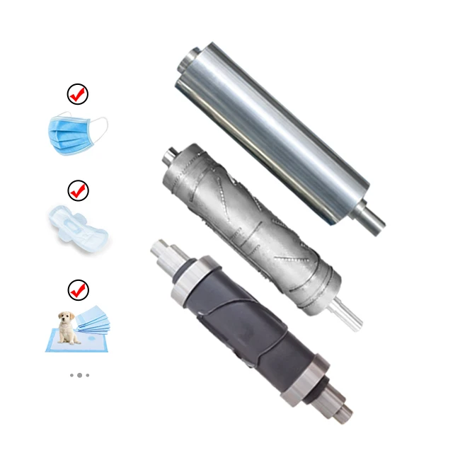 Low Price Mask Machine Roller Disposable Mask Ultrasonic Knife Roller Cutter Mold And Die Stamp For Children Ultrasonic Roller