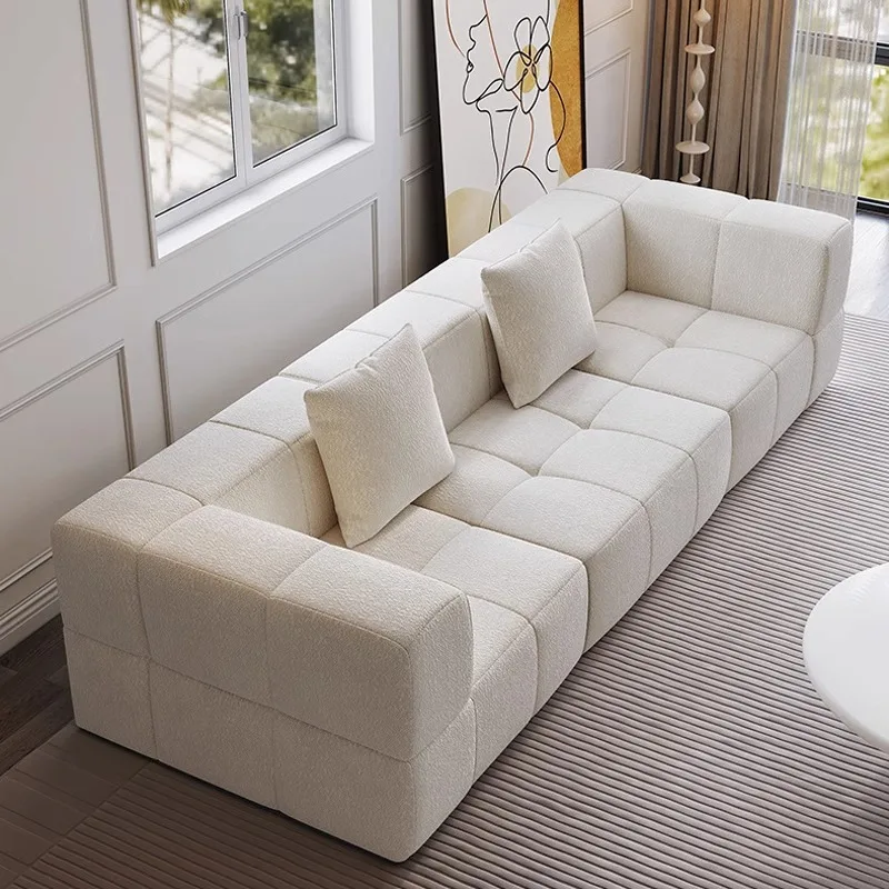 Modern cream vacuum sponge sectional couch inflatable sealed compressed modular corner sofa Living room furniture packing in box