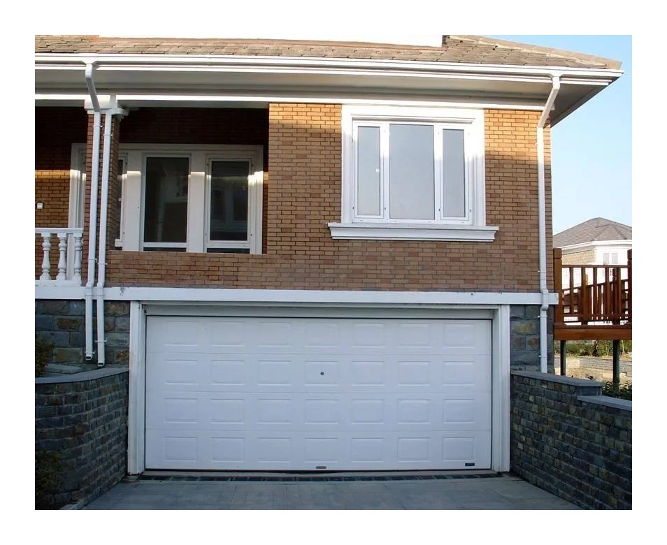 Finger Protection Garage Door With Small Pedestrian Access Door For Homes