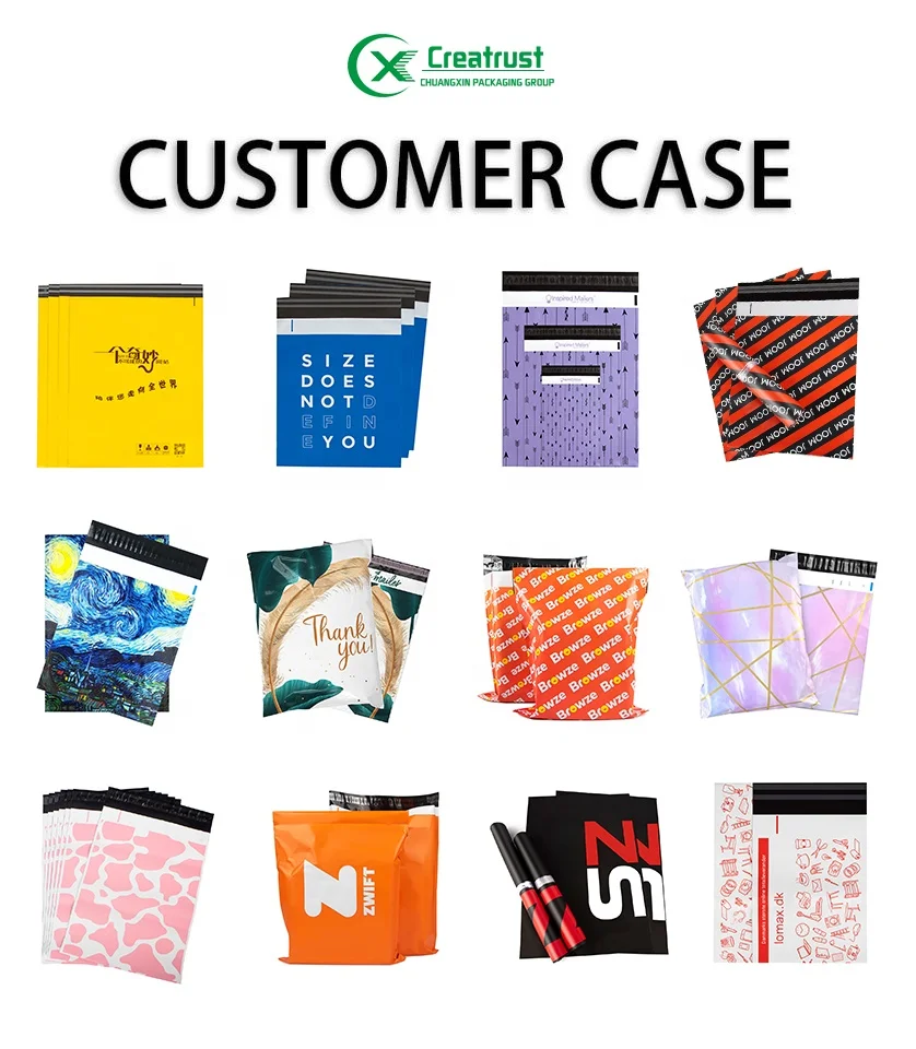 GDCX Custom Logo 10X13 Mailer 145 X 19 14X19 Or Flyer Logo Gray Polymailer Cheap Poly Mailers