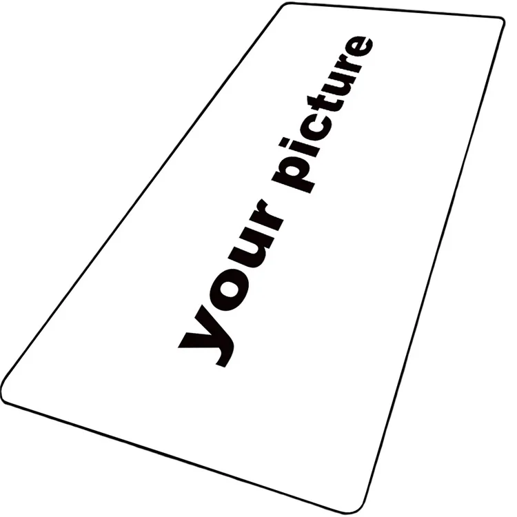 Large DIY Anime Landscape Gaming Mousepad XXL Anti-Slip Rubber Desktop Mat Customised Mouse Pad