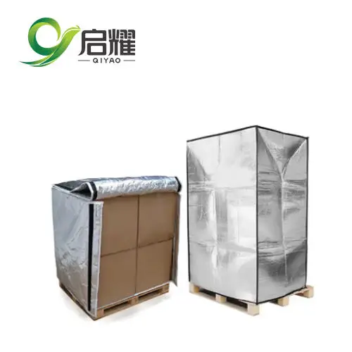 Custom Size Aluminum Foil Thermal Blanket Pallet Insulated Cover For Moisture Barrier  Pallet Covers