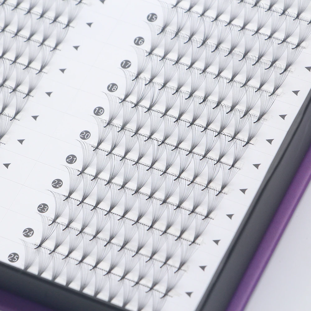 Point Base Wholesale 3D 4D 5D 6D 8D 10D Big Stock Eyelash Extension Russian Volume Lash Fans Pre Made Fans Eyelashes