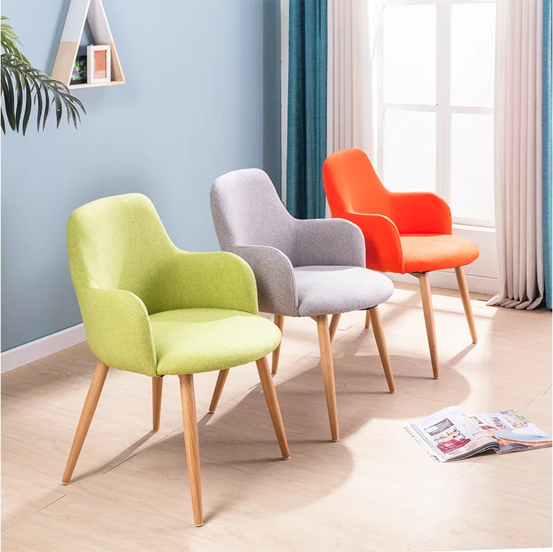 
2019 cafe chair and tables set modern living room wooden garden chair with arms for comfort kitchen bar nordic lounge 