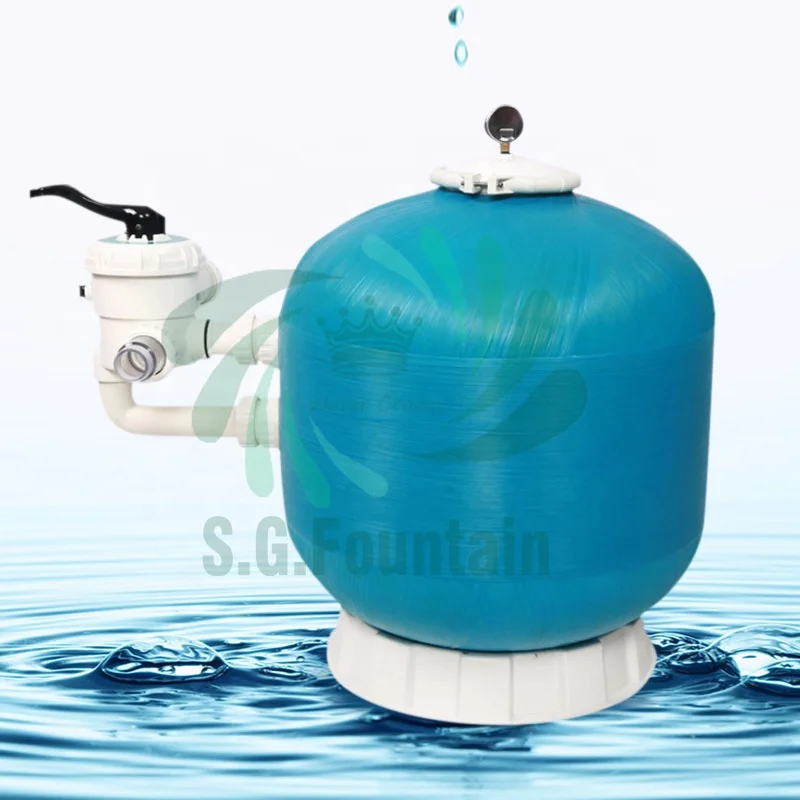 Прямая поставка с завода Промышленная обработка воды пластиковый песочный фильтр для