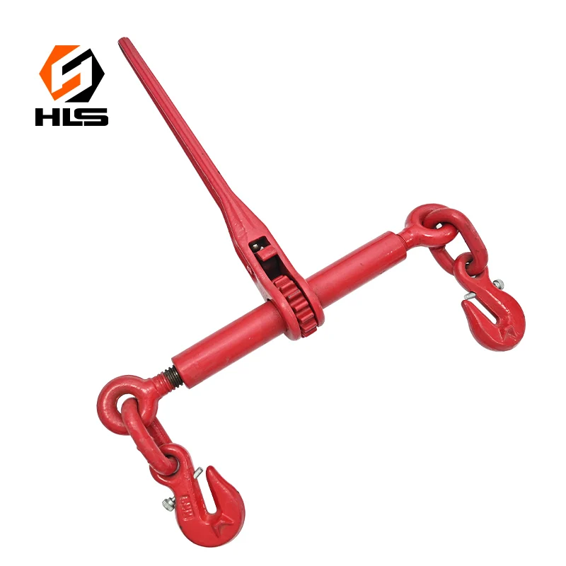 G80 Galvanized Alloy Steel Heavy Duty Truck Load Binder Ratchet Chain Tensioner