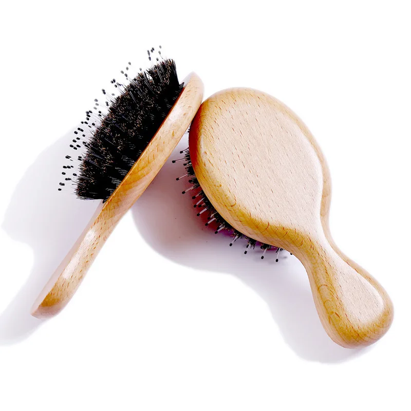 Wholesale Ready In Stock Accept Custom Hair Tools Comb Portable Airbag Comb High Quality Wooden Hair Comb for Women