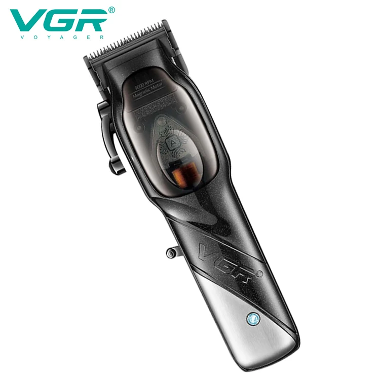 VGR-002 Salon Hair Cut Machine Cordless Rechargeable Professional Hair Clipper For Men