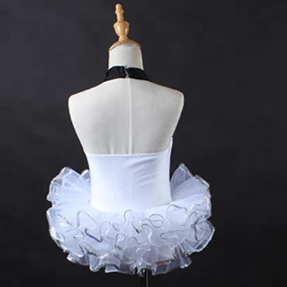 Leotard Sequins Jazz Dance Costumes Hip Hop Dance Costumes Girls Ballet Tutu Dress Stage Performance Costumes