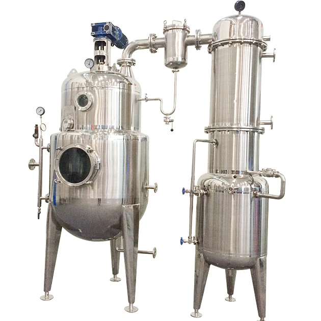 herbal processing machine vacuum spherical Concentrator for sale